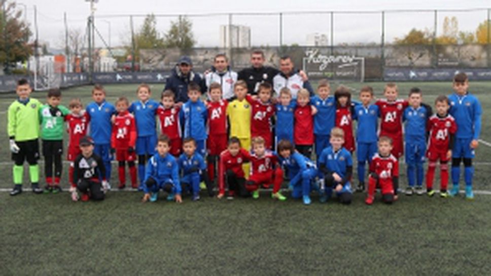 Първо дерби между Левски и ЦСКА при най-малките