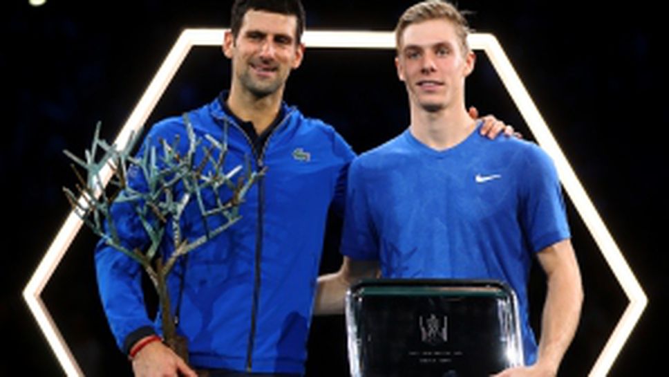 Джокович срази Шаповалов на финала в Париж