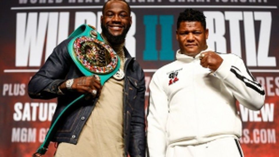 Дионтей Уайлдър и Луис Ортис застанаха лице в лице