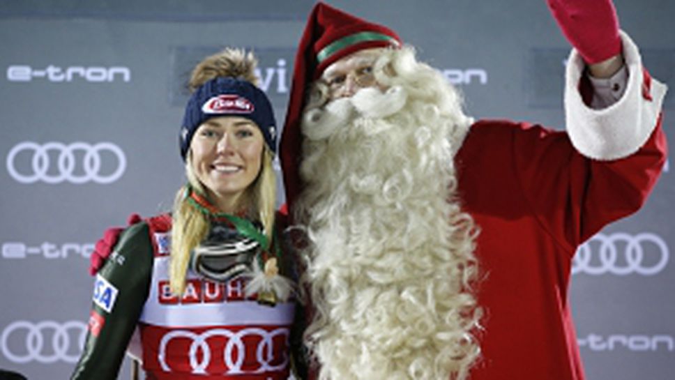 Микаела Шифрин триумфира в Леви с рекорд