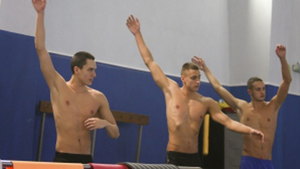 Тренировка на националите по плуване преди Европейското в Глазгоу