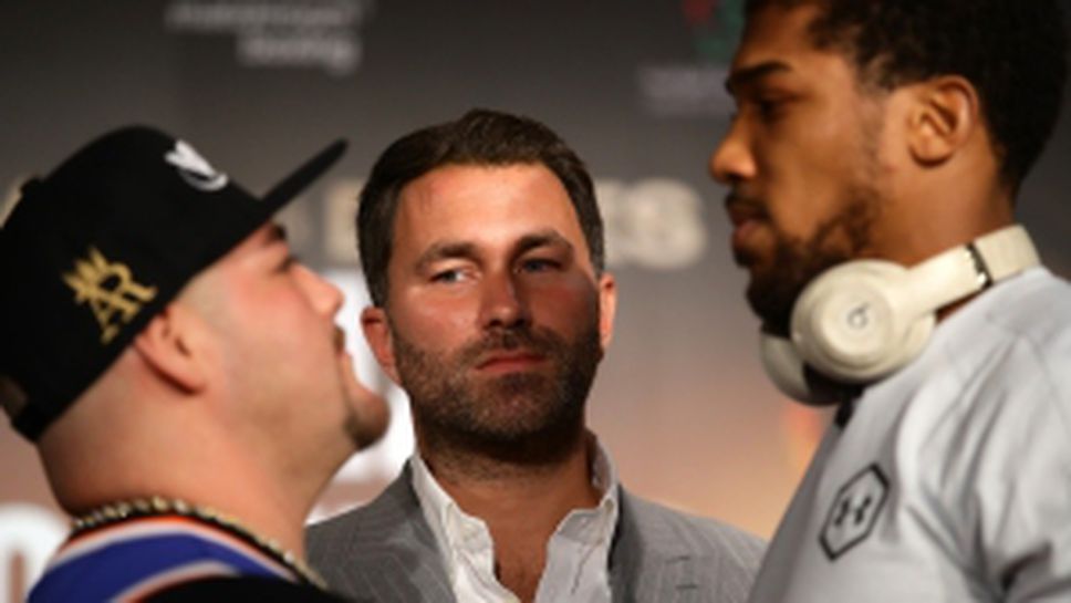 Антъни Джошуа и Анди Руис за последен път лице в лице преди реванша