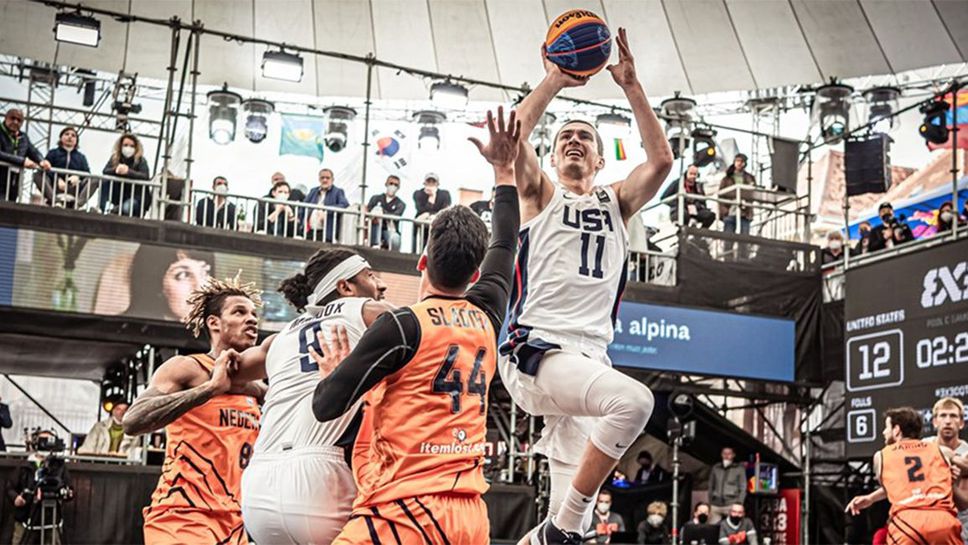 Световният шампион по баскетбол 3х3 САЩ пропусна да вземе квота за Токио