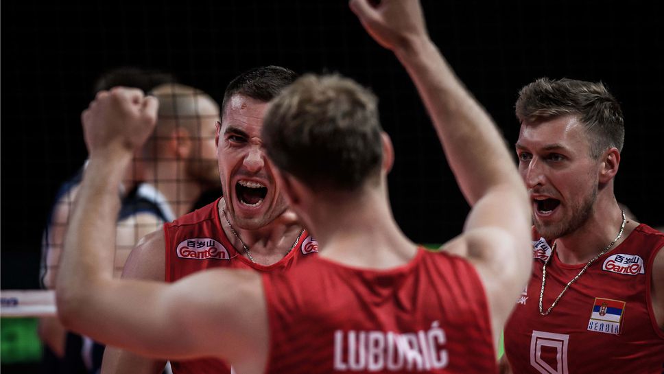 Сърбия даде гейм на Италия в Лигата на нациите (видео + снимки) 🏐