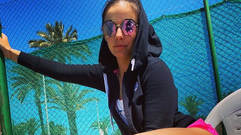 Юлия Стаматова се поглези с масаж