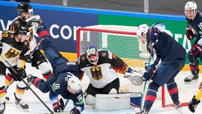 САЩ победи Германия и се класира за 1/4-финалите на световното първенство по хокей на лед