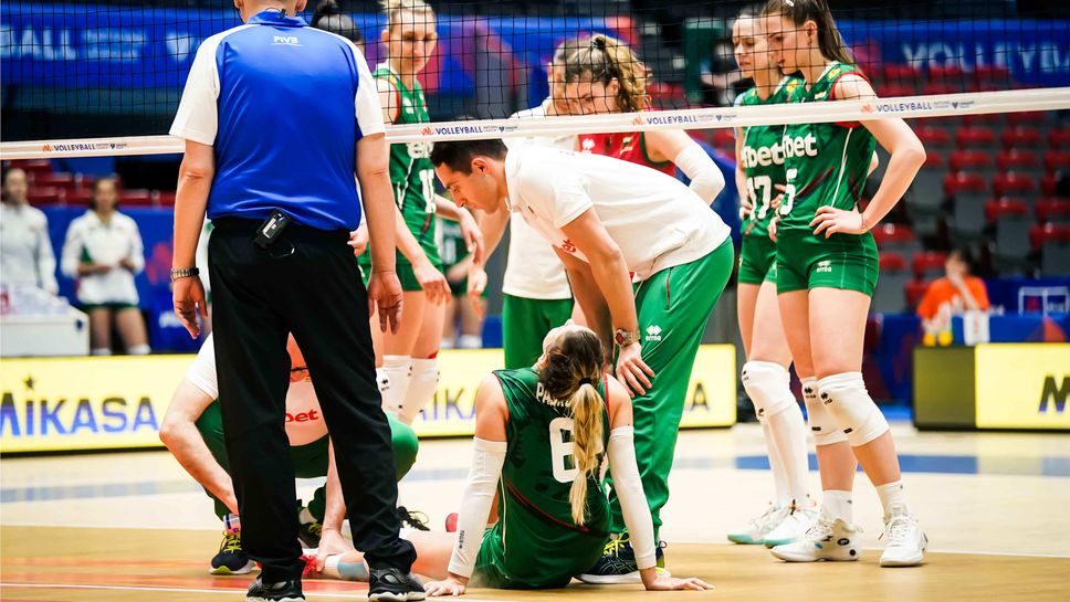 Мира Паскова със счупена кост