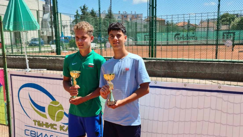 Борис Начев и Валерия Гърневска спечелиха титлите на турнира от Тенис Европа в Свиленград