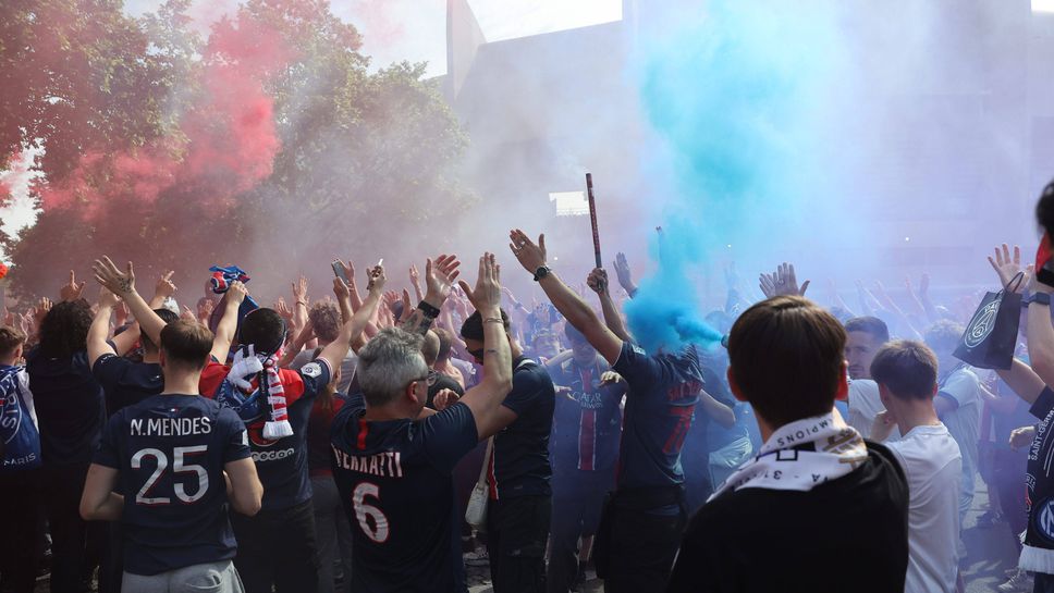 Фенове на ПСЖ и Интер се сбиха в метрото в Мюнхен