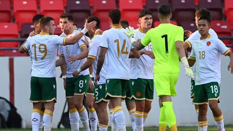 Младежкият национален отбор на България с престижна победа над Сърбия в контрола