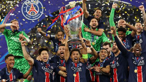  Пари Сен Жермен стигна европейския връх с рекорден резултат 