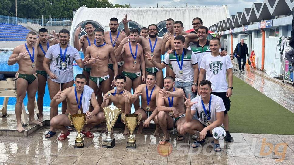 Черно море – Тича отново е шампион на България по водна топка