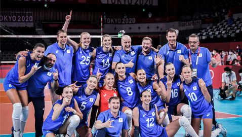 Руските волейболистки нанесоха първа загуба на САЩ в Токио🏐