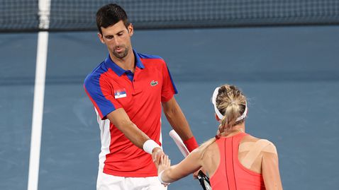 Джокович се отказа от мача за бронза на смесени двойки