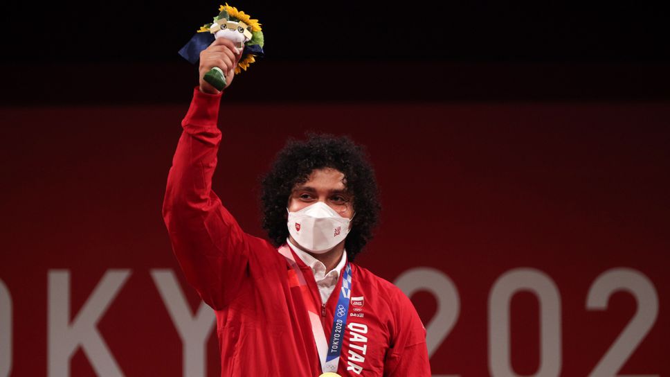 Катарец спечели златото във вдигането на тежести до 96 кг с олимпийски рекорд