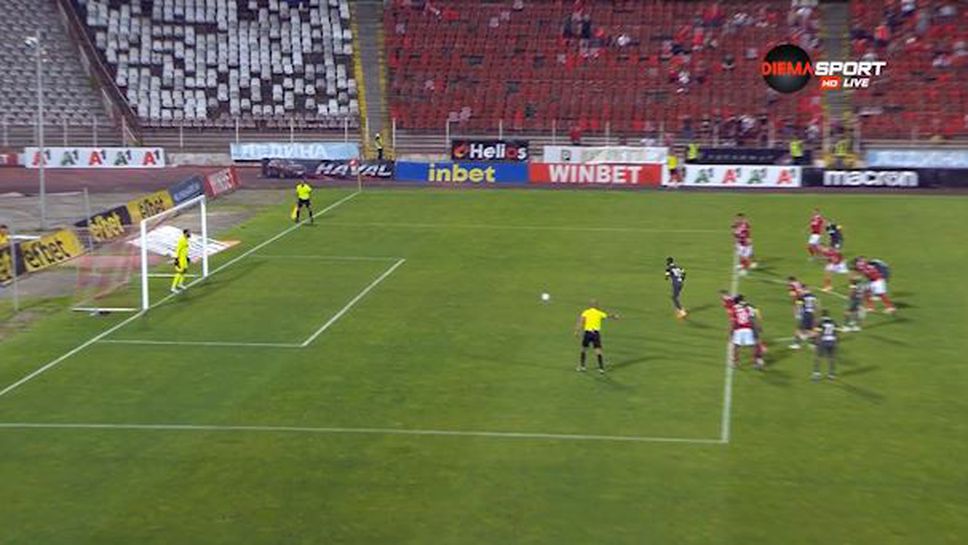 Тунгара върна един гол за Берое след точно изпълнена дузпа