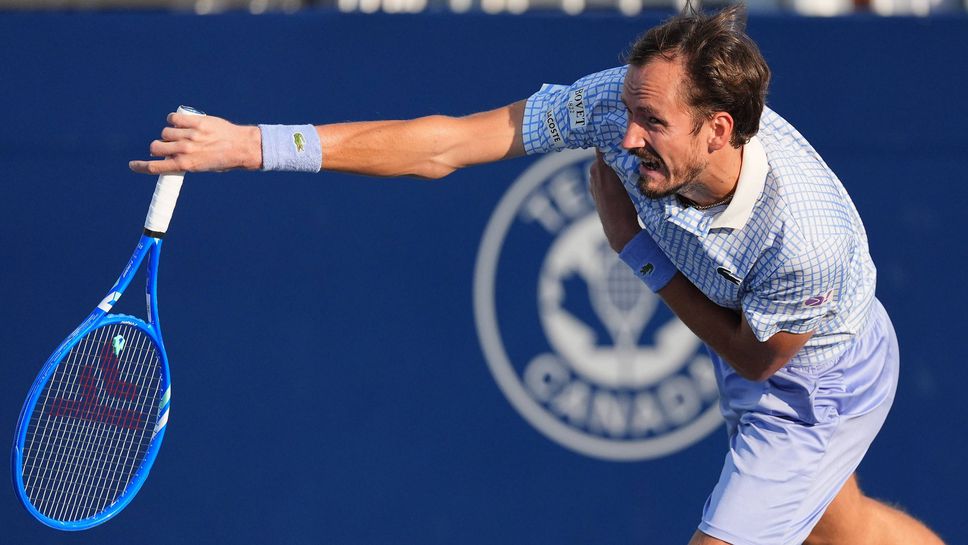 Руският тенисист Даниил Медведев се отказа от участие на турнира