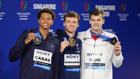 Маршан и Попович обраха титлите на Световното по плуване
