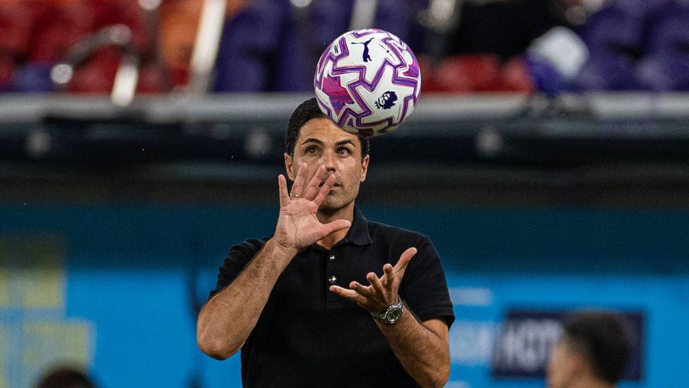 Мениджърът на Арсенал Микел Артета говори преди утрешното трудно гостуване