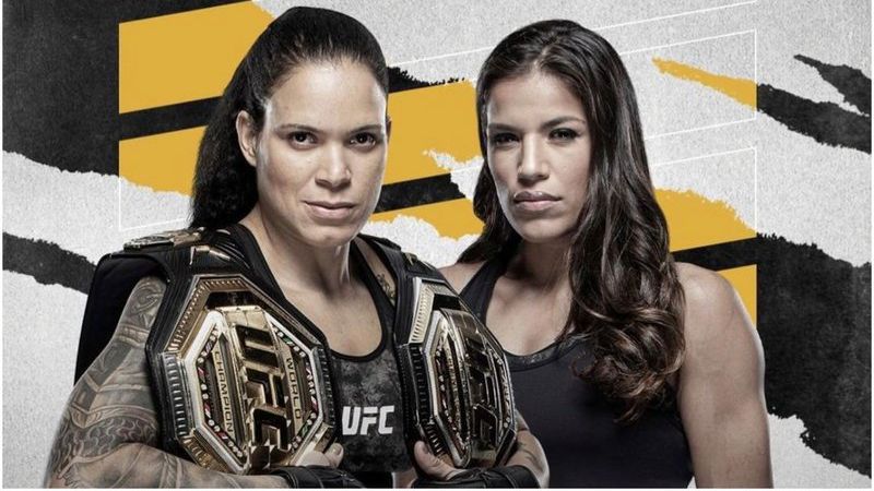 Аманда Нунеш срещу Джулиана Пеня на UFC 269