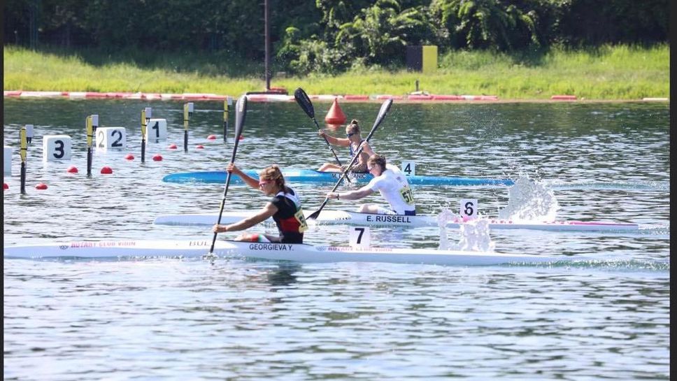 Йоана Георгиева се класира за полуфиналите на 200 метра едноместен каяк на Световното