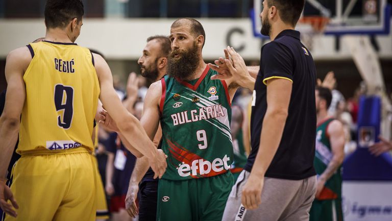 Националният отбор на България по баскетбол ще излезе със зелените