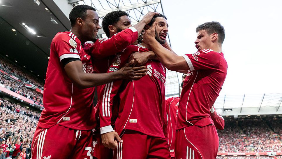 Ливърпул матира Арсенал на "Анфийлд" с брилянтен гол на Собослай