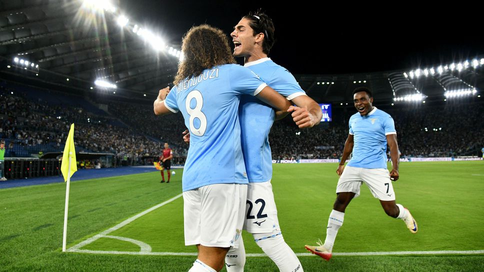 Лацио се развихри срещу Верона за първа победа за сезона