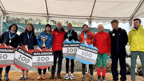 Милица Мирчева и Кристиян Иванов триумфираха в скоростното изкачване на Черни връх