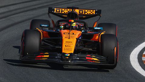 Пиастри с безапелационна победа на "Зандвоорт", Верстапен втори, Хаджар с първи подиум