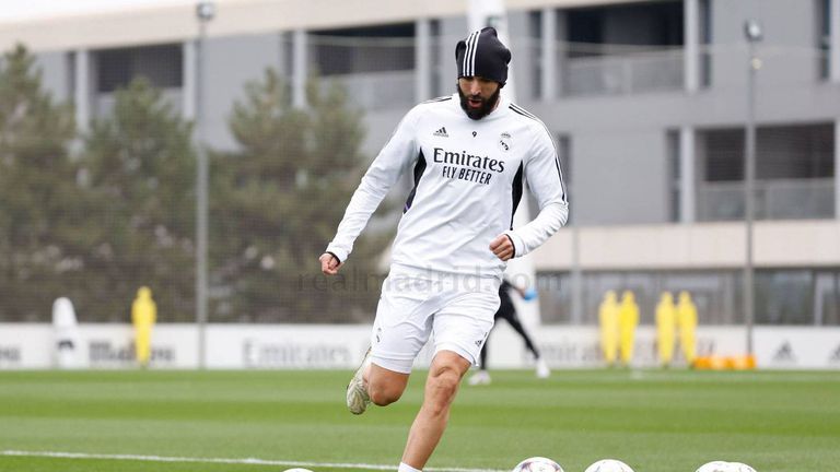 Карим Бензема се завърна към индивидуалните тренировки в Реал Мадрид
