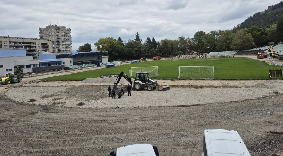С три проекта на обща стойност 10 милиона лева ще бъде обновен стадион "Осогово" в Кюстендил