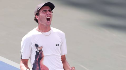 Иван Иванов тренира с трикратен шампион от Големия шлем