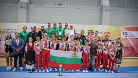 България ще участва с 12 състезатели на Балканското по спортна гимнастика в Задар