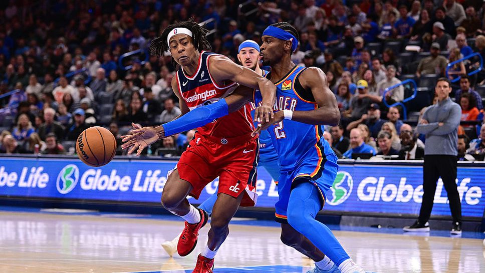 Тъндър разгромиха Уизардс, записвайки шеста поредна победа за сезона