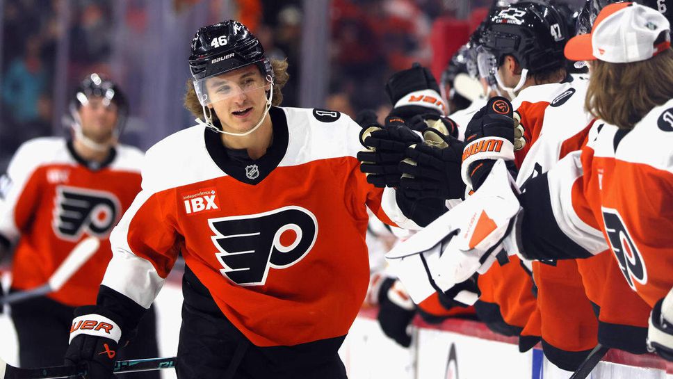 Трета поредна победа в НХЛ записа Филаделфия Флайърс който надигра