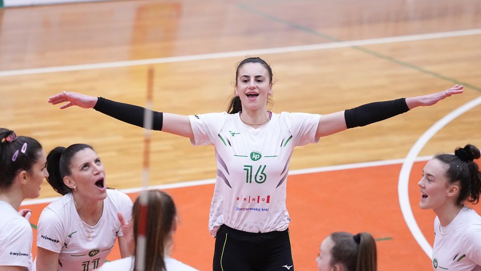 Симона Николова с 18 точки, Бърно с победа №10 в Словакия
