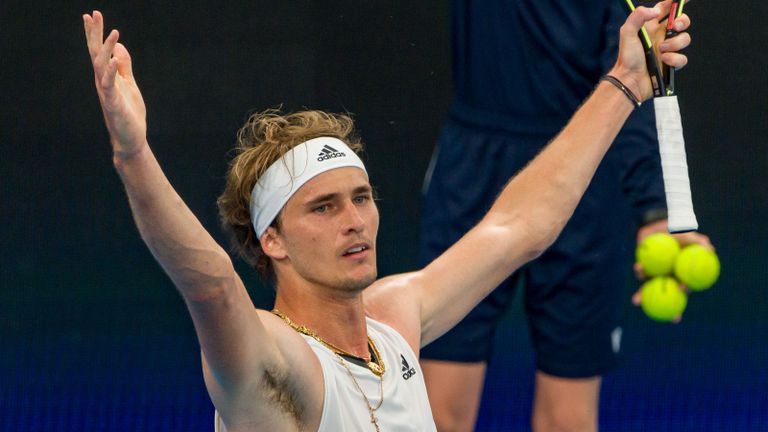 25 годишният германски тенисист Александър Зверев отново е на корта