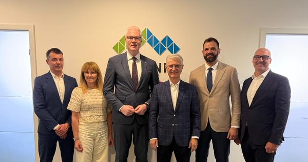 Tomašević i Bojović u poseti Olimpijskom komitetu Slovenije
