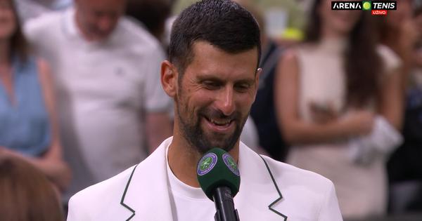 Imamo najjaču scenu na Vimbldonu, a Novak je odmah posle meča poručio: Izvinjavam se ako sam je uplašio! /VIDEO/
