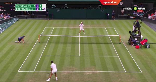 Ukrao je Novak Cicipasu brejk: Dijagonale, paralele i kakav poen pred servis za drugi set!