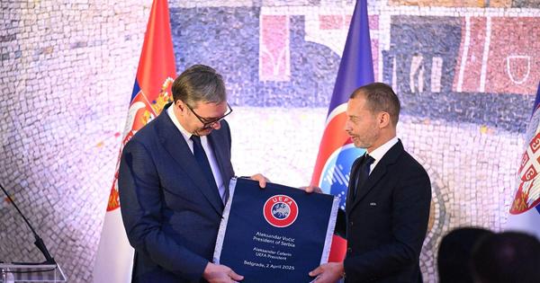 Vučić najavio finale Lige Evrope na Nacionalnom stadionu za dve godine