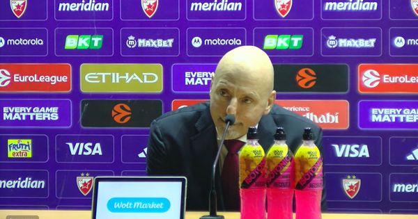 "Batler je sam sebi najveći neprijatelj!" Saša Obradović posle Zvezdinog poraza: Nikada nikog nisam ponižavao! /VIDEO/