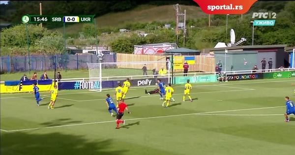 Lepotica Orlića: Evo kako je Ranković postigao gol protiv Ukrajine!