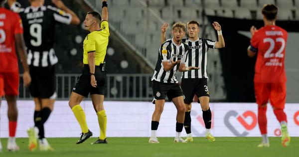 Krunić zakuvao crveni karton saigraču: Ovako je Partizan ostao s igračem manje protiv IMT-a /VIDEO/
