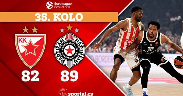 Ovako je Partizan savladao Zvezdu: Crveno-beli izgubili mnogo više od derbija