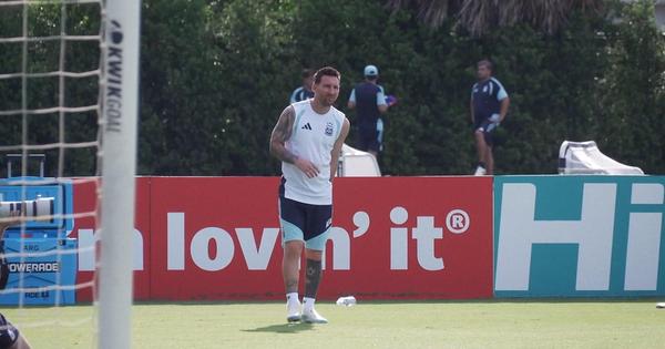 Mesi predvodi trening Argentine pred mеč sa Zelenortskim Ostrvima