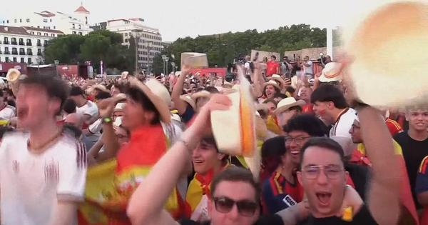 Ovako je Madrid proslavio pobedu Španije!
