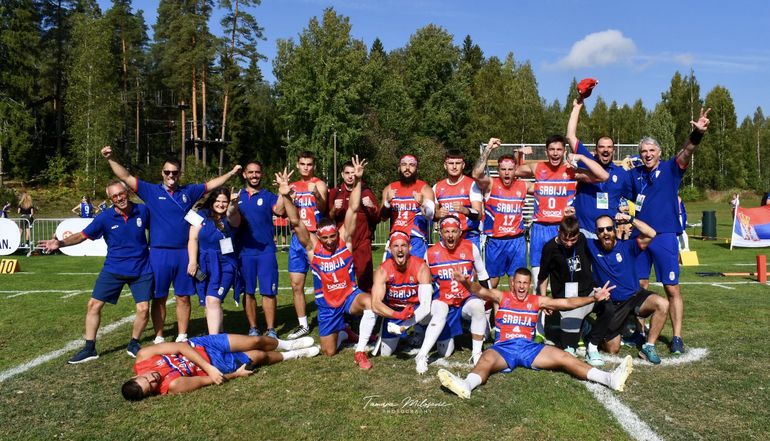 Reprezentacija Srbije u fleg fudbalu (foto: Tamara Milošević/SAAF)