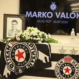 Partizan se oprostio od svoje legende: Valok ispraćen na večni počinak